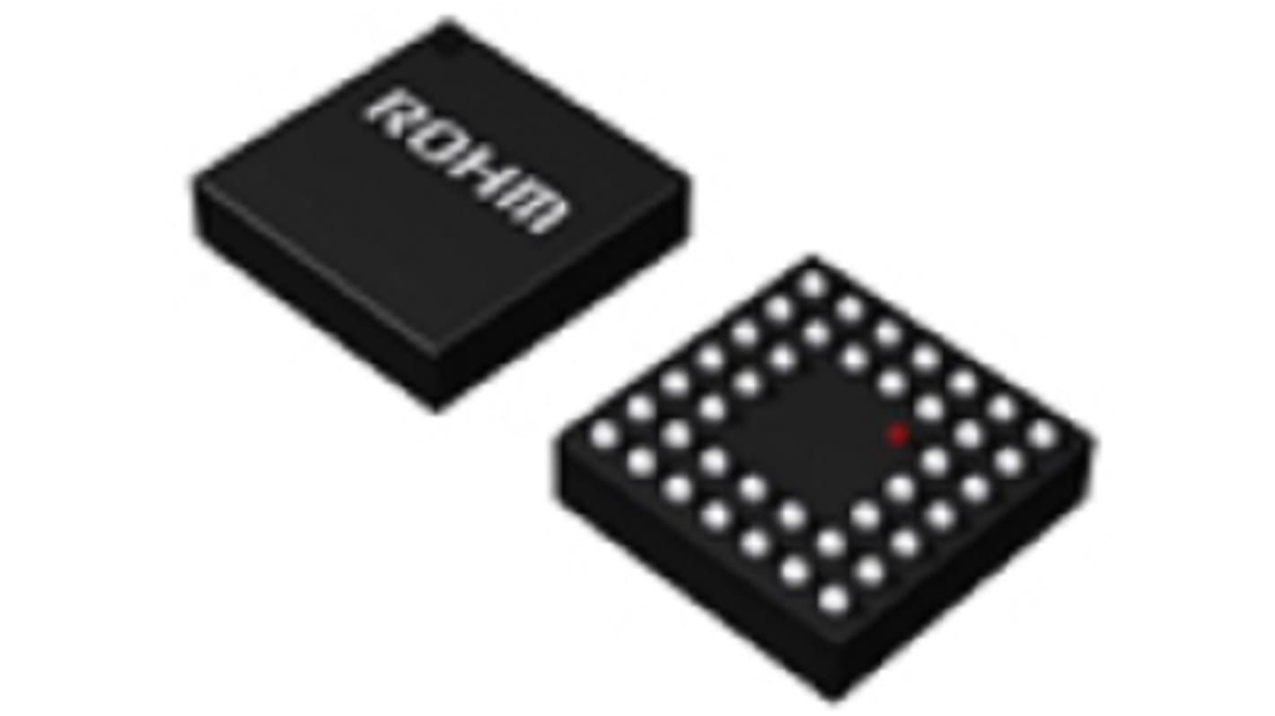 ROHM Motor Driver IC BU24038GW-E2, UCSP, 56-Pin, 500mA, 3,6 V (digital), 5,5 V (Treiber), Schwingspule