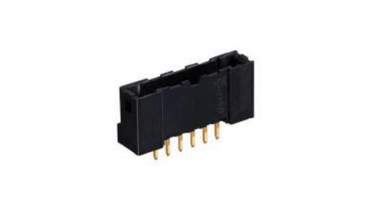 Conector macho para PCB Hirose serie DF51 de 5 vías, 1 fila, paso 2.0mm, para soldar, Orificio Pasante