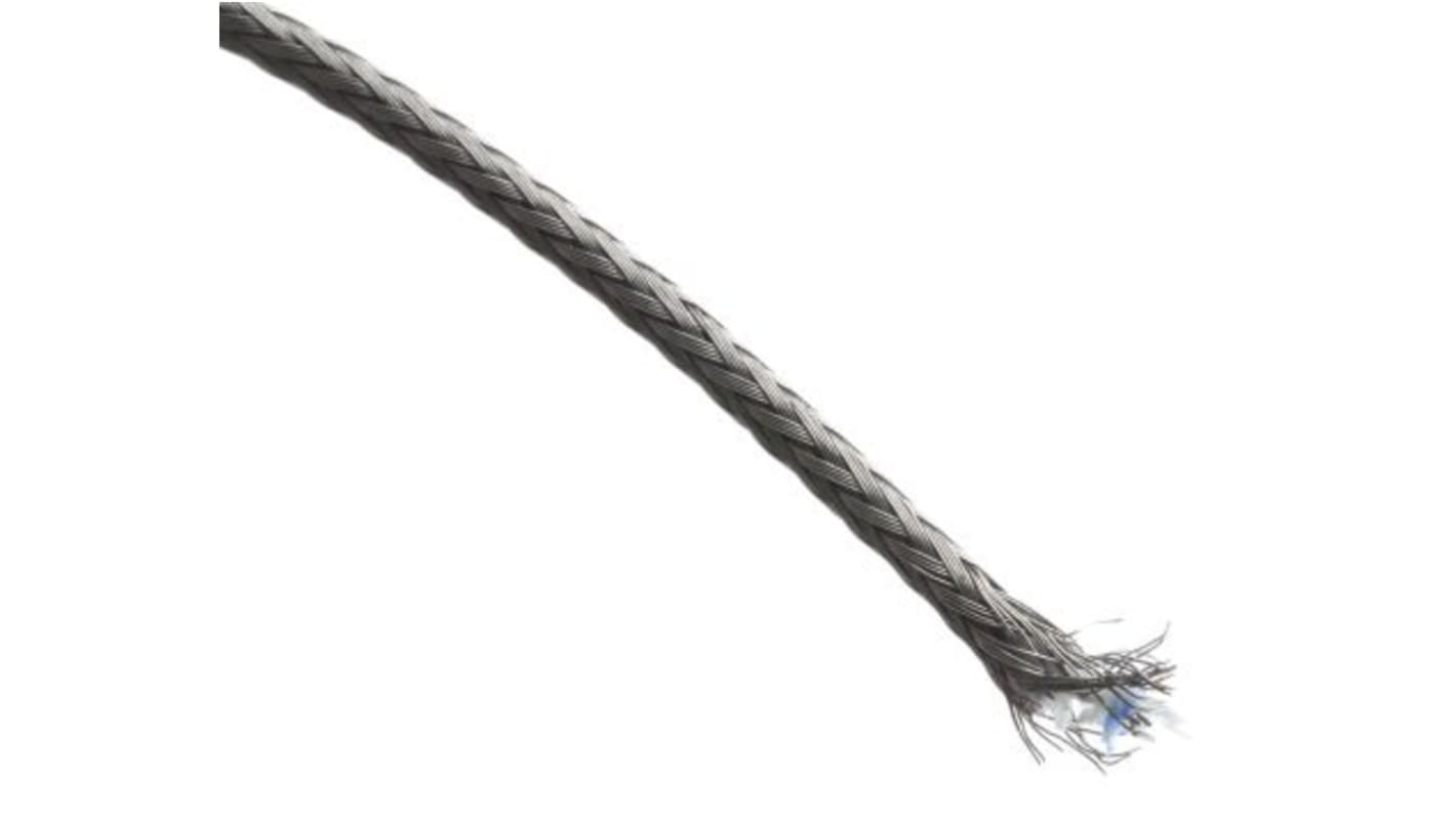 RS PRO Type K Thermocouple Wire, 5m, Glass Fibre Insulation, +350°C Max, 7/0.2mm