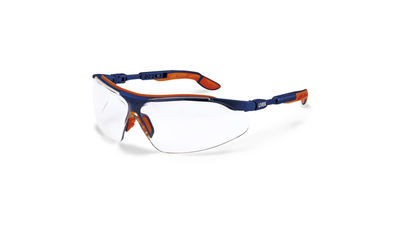 Uvex I-VO Anti-Mist UV Safety Glasses, Clear PC Lens