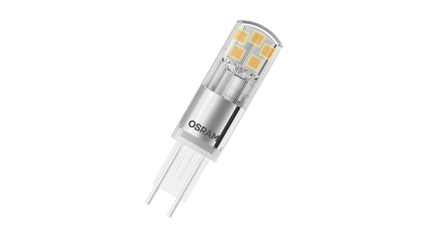 Żarówka kapsułkowa LED, 2,4 W, GY6.35, 12 V, 300 lm, CRI/Ra <gteq/>80, 2700K, Osram