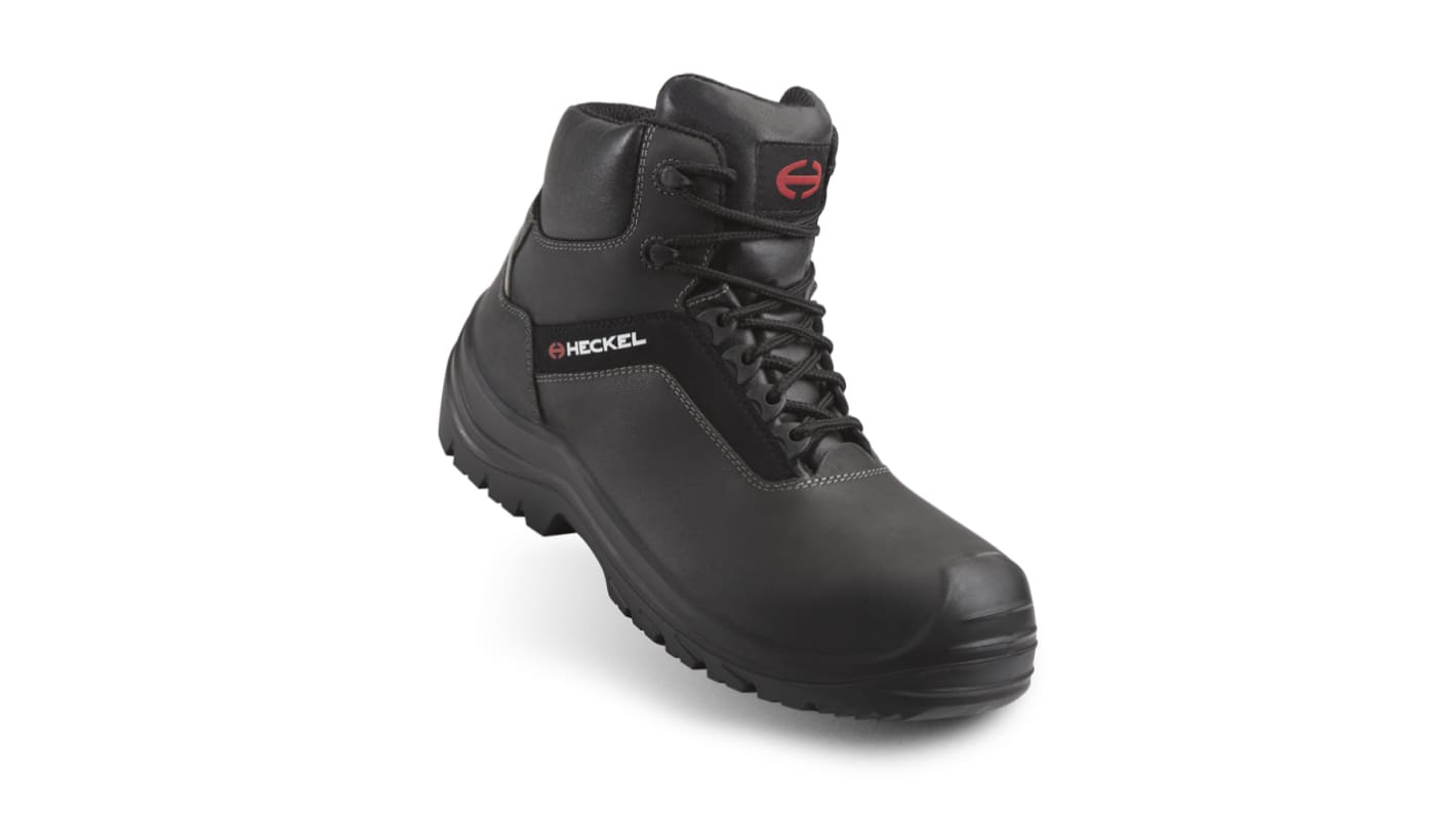 Heckel Suxxeed Offroad EN20345 S3, Unisex, Sicherheitsstiefel Schwarz, mit Zehen-Schutzkappe , Größe 39 / UK 6