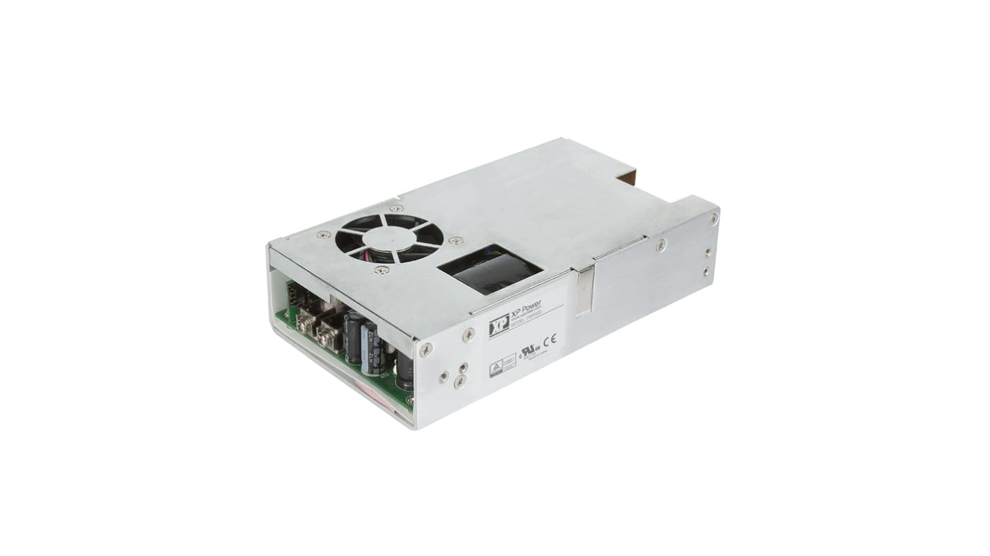 XP Power Switching Power Supply, PBR500PS24C, 24V dc, 16.67A, 500W, 1 Output, 80 → 264V ac Input Voltage