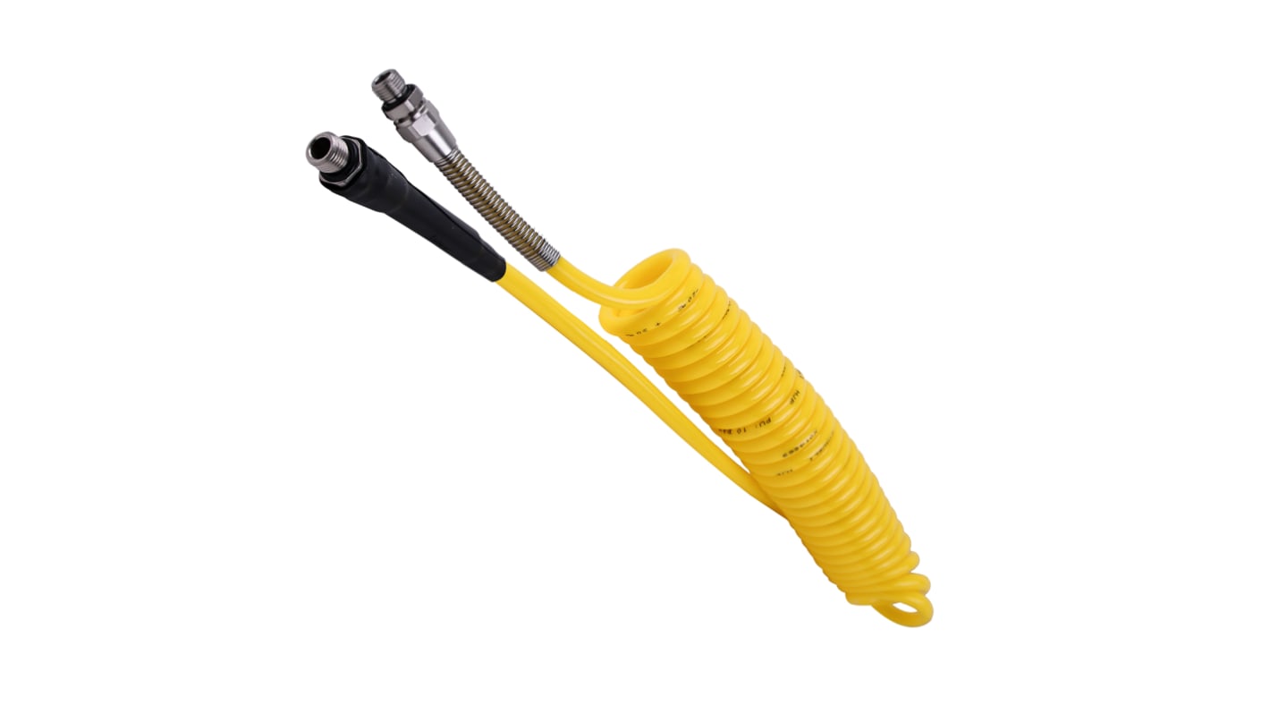 Staubli – Fluid Connectors, Polyurethane Recoil Hose