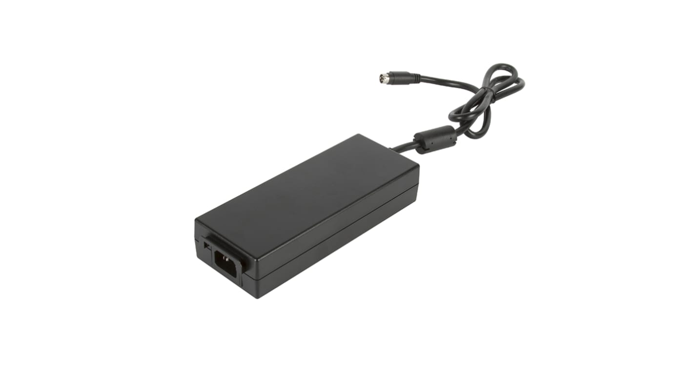 Adaptador AC/DC XP Power 90 → 264V ac, 19V dc, 1 salida, 7.9A, 150W, C14, , Aprobación médica