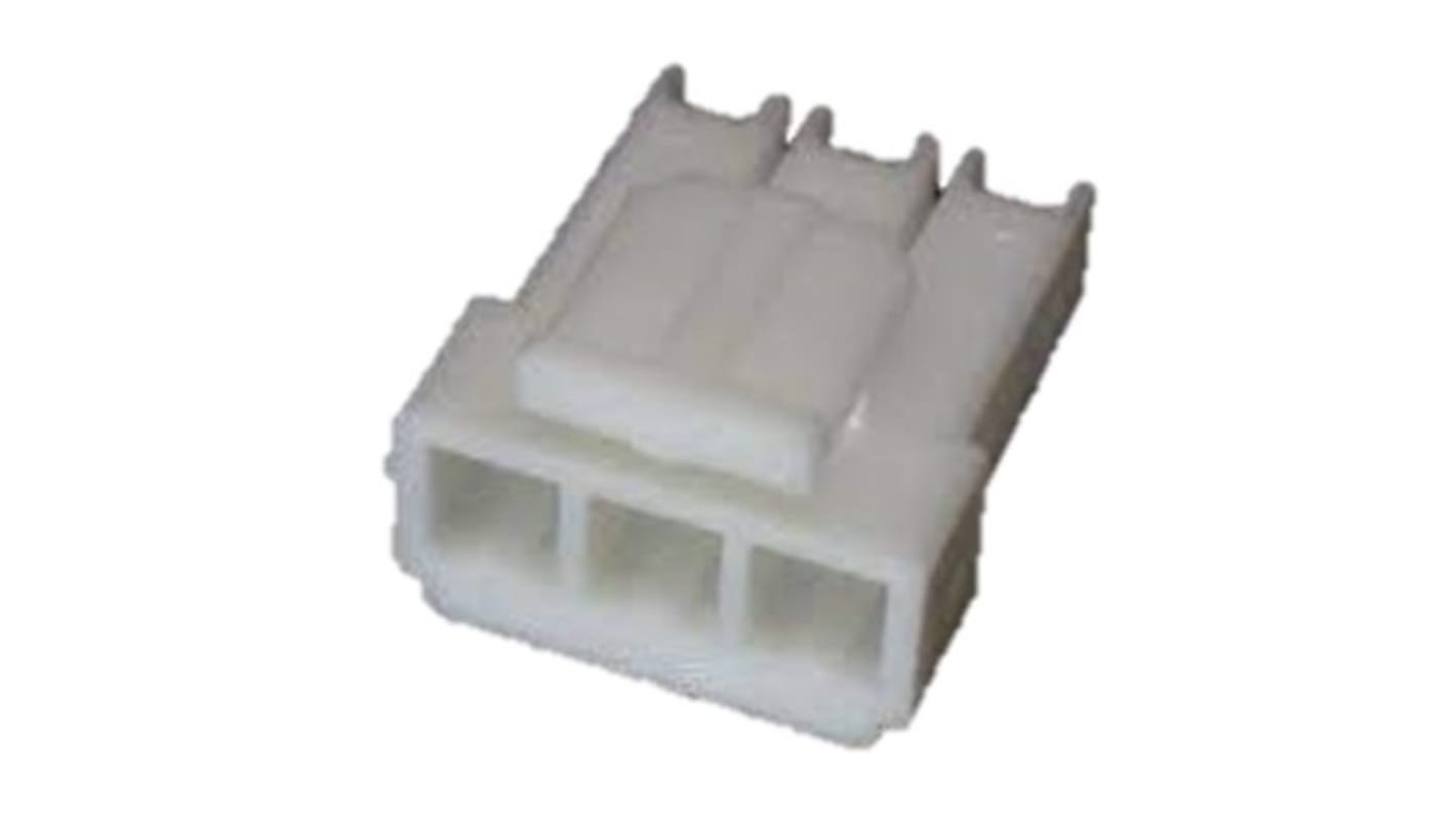 JST, XL Male Connector Housing, 5mm Pitch, 3 Way, 1 Row