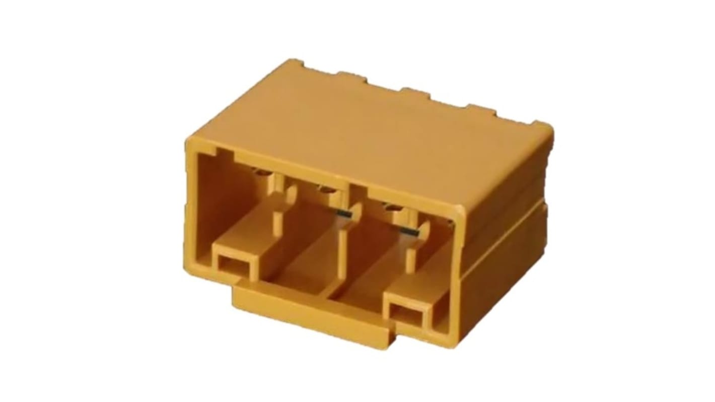 JST PSI Series Top Entry Through Hole PCB Header, 4 Contact(s), 4.0mm Pitch, 1 Row(s), Shrouded