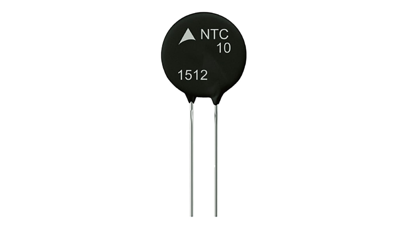 EPCOS B57238S0M0 Thermistor, NTC, 3Ω, 80s, Toleranz ±20%, 3.9W, 16 x 7 x 23mm