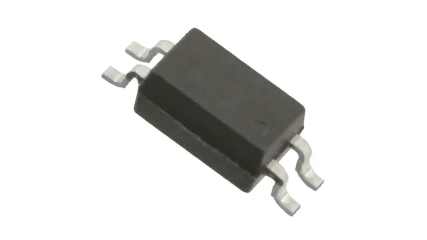 Optoacoplador onsemi FODM217 de 1 canal, Vf= 1.4V, Viso= 3750 Vrms ac, mont. superficial, encapsulado SOP, 4 pines