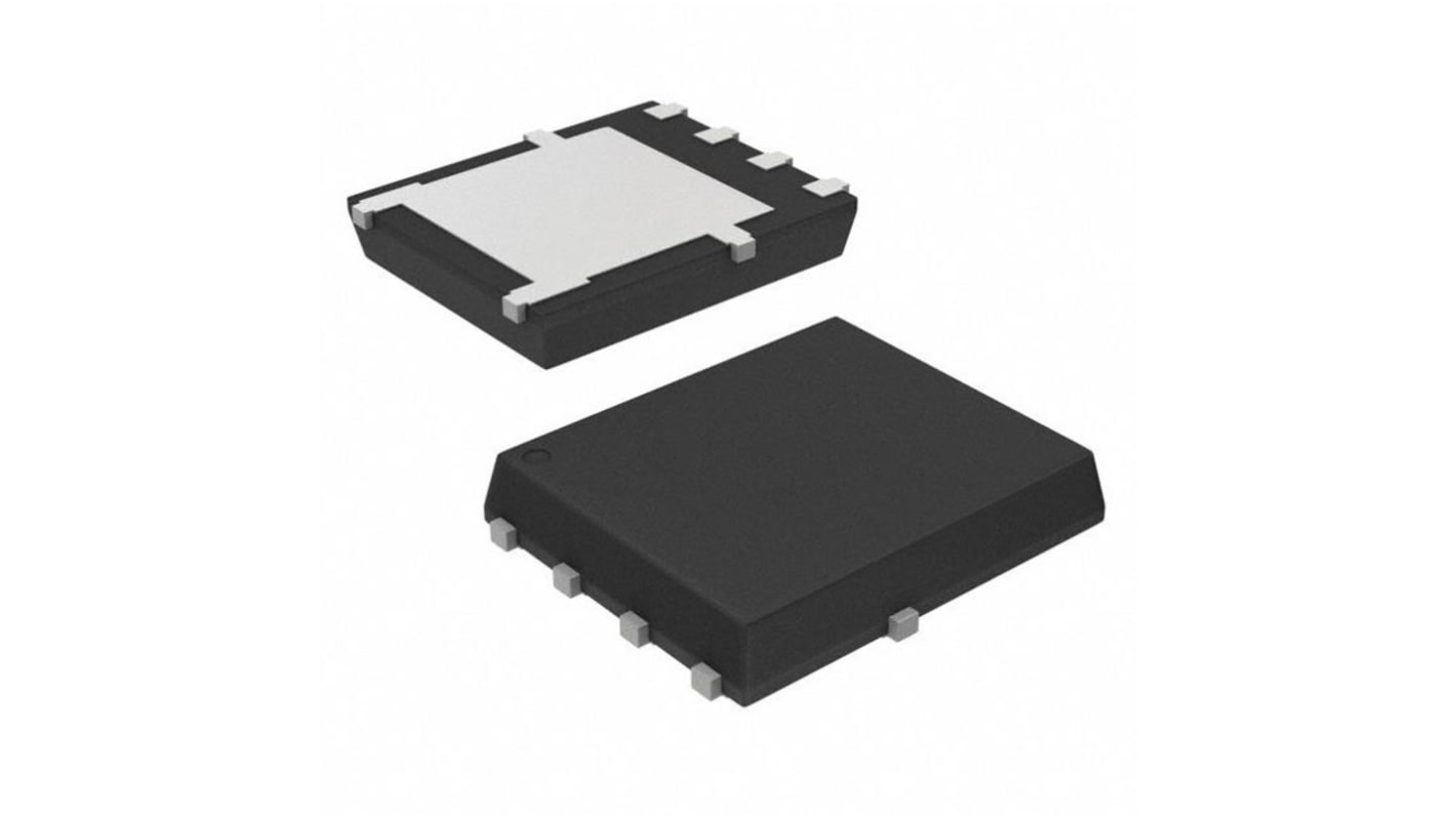 MOSFET onsemi, canale N, 11,4 mΩ, 74 A, DFN, Montaggio superficiale