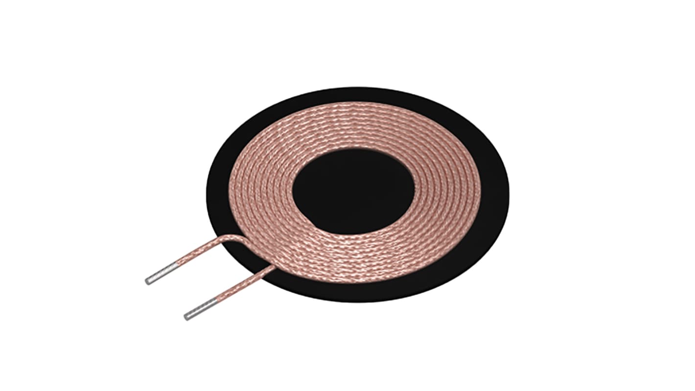 Bobine de charge sans fil Traversant TDK, Noyau de ferrite, Dia. 51.4mm, 60mΩ Emetteur