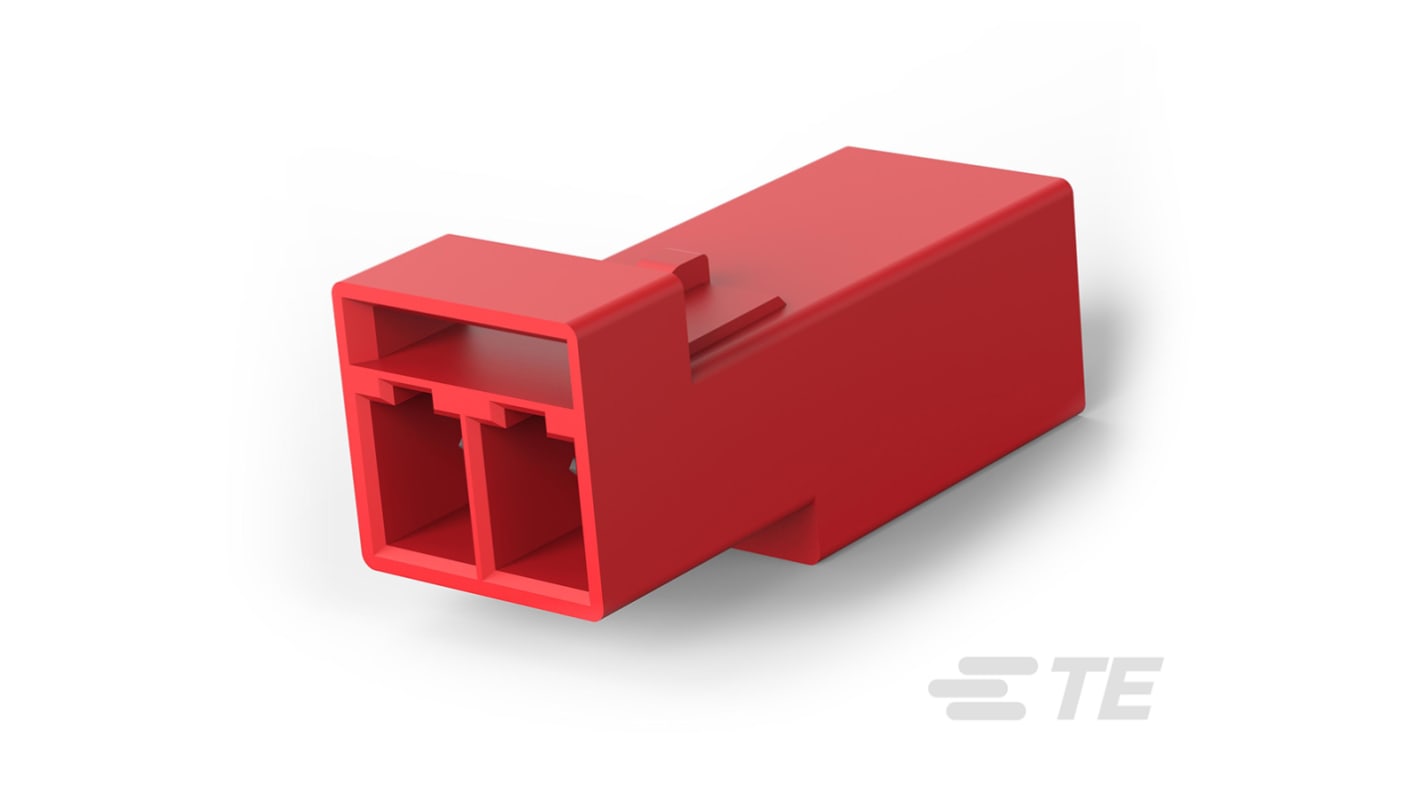 Connettore per illuminazione TE Connectivity Femmina, 2 poli, 2 vie, Montaggio su cavo