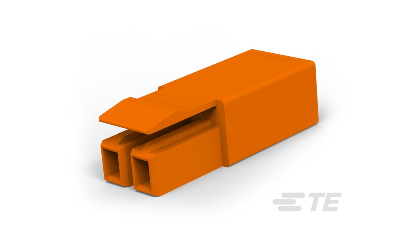 TE Connectivity Stecker LIGHT-N-LOK Leuchtensteckverbinder, Modularer, verriegelter Draht-zu-Draht, Kontakte: 2,