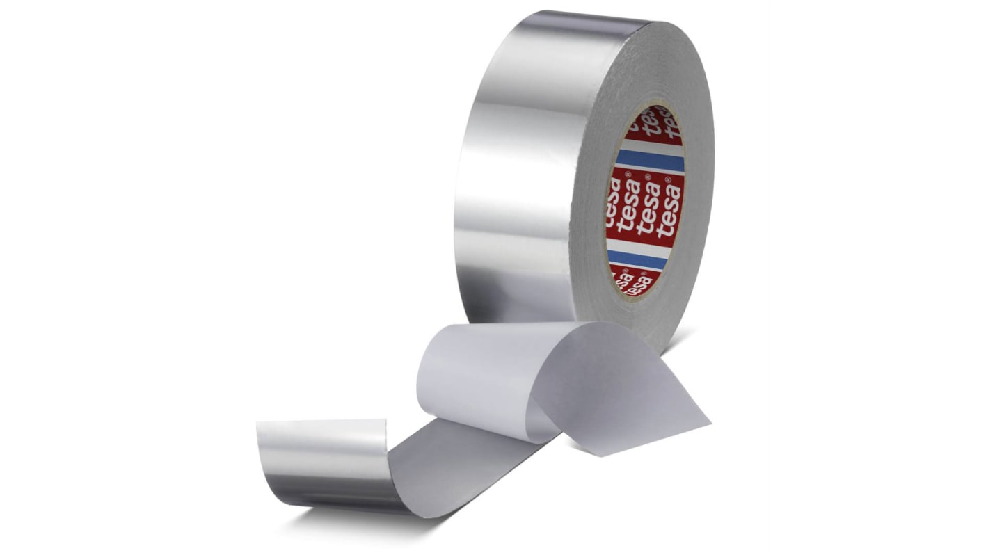 Tesa 60672 Conductive Aluminium Tape, 50mm x 50m