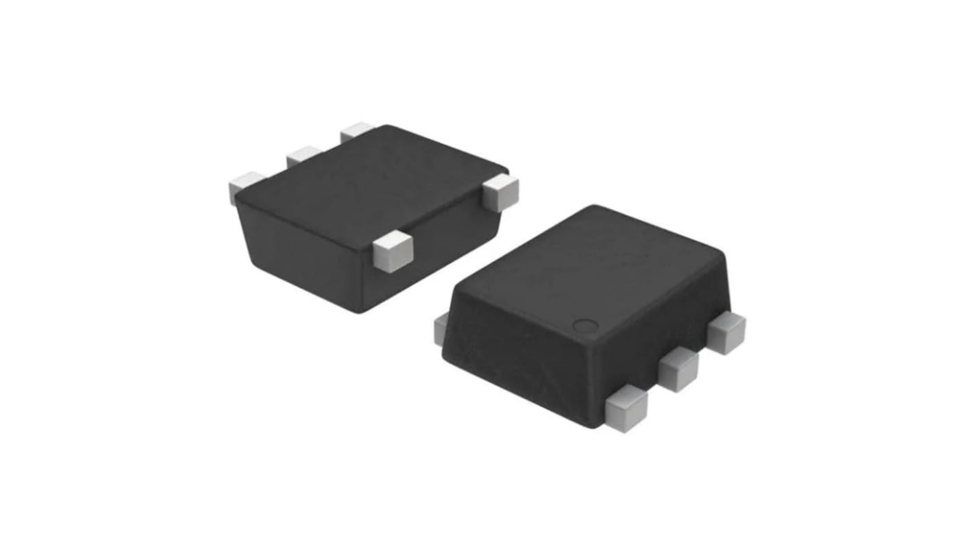 onsemi NSVJ5908DSG5T1G N-Kanal, SMD MOSFET 15 V / 50 mA 300 mW, 5-Pin MCPH