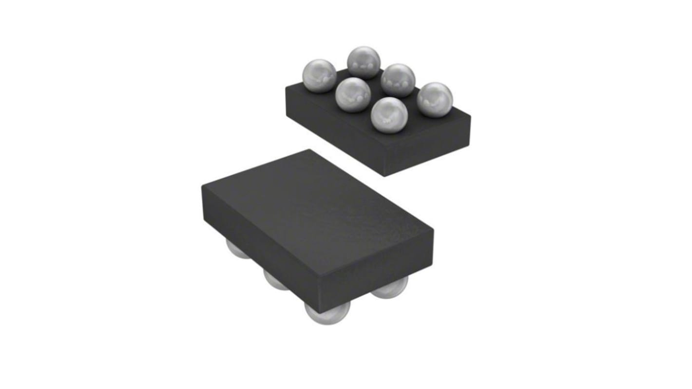 N-Channel MOSFET, 6-Pin WLCSP onsemi FPF2286UCX