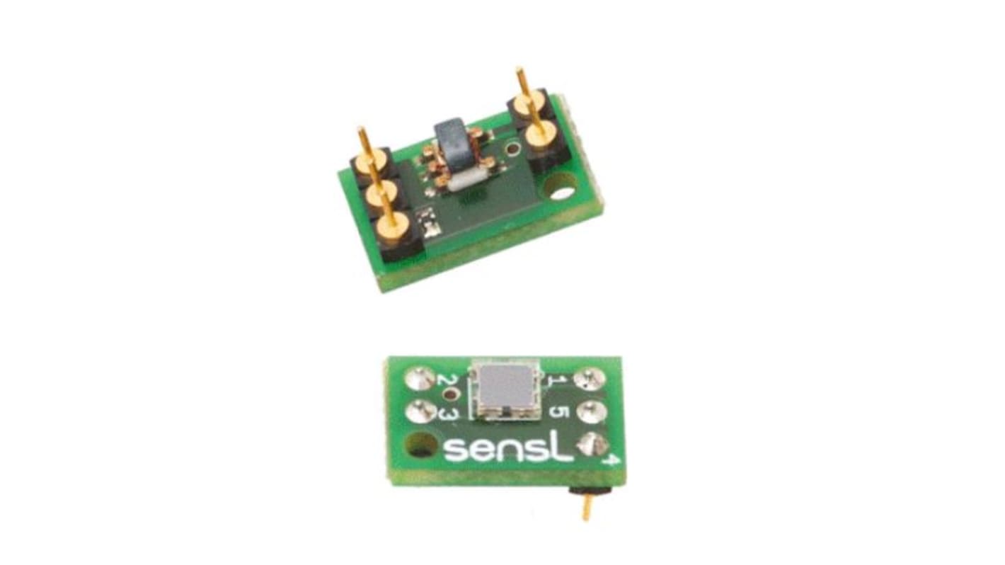 onsemi MicroFJ-30020-TSV Mounted on a Pin Adapter Board Evaluation Board MICROFC-30020-SMT-TR, MICROFC-30020-SMT-TR1