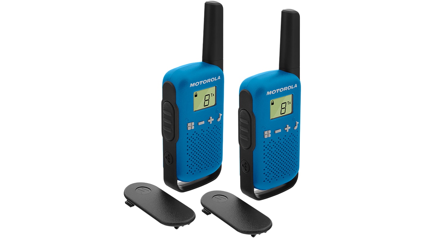 Talkie-walkie Motorola Talkabout T42 Portable 16 voies Affichage LCD