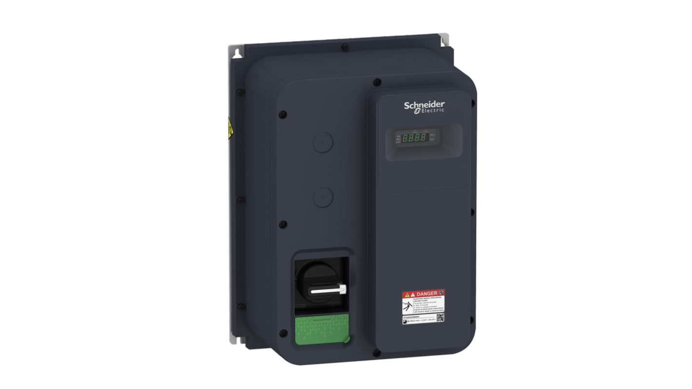 Schneider Electric Variable Speed Drive, 0.37 kW, 1 Phase, 200 → 240 V ac, 5.9 A, ATV320 Series