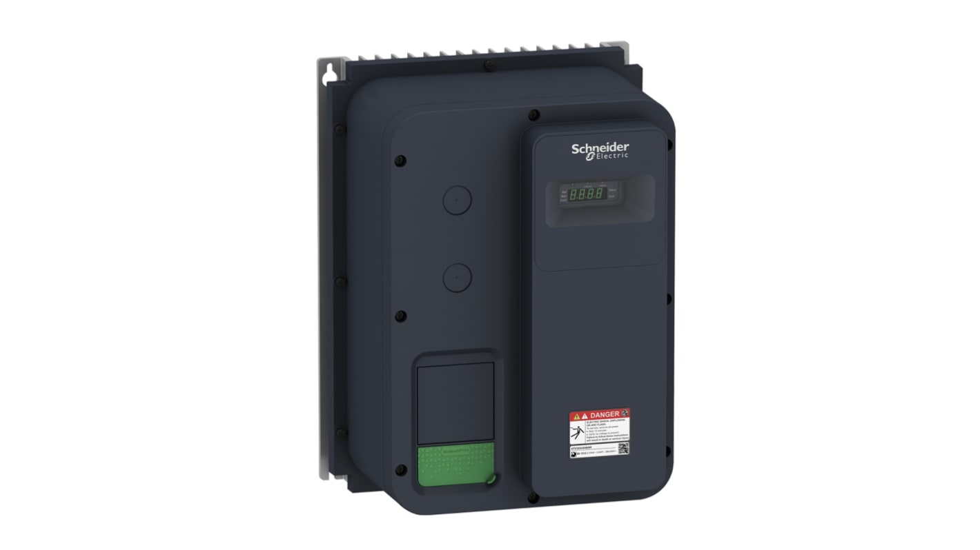 Schneider Electric Variable Speed Drive, 0.37 kW, 3 Phase, 380 → 500 V ac, 2.1 A, ATV320 Series