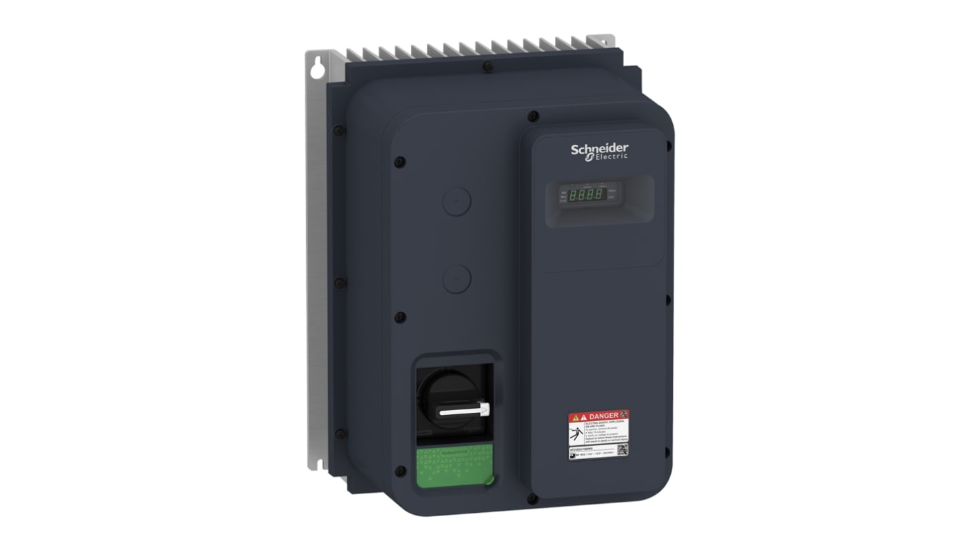 Variador de velocidad Schneider Electric serie ATV320, 1.5 kW, 200 → 240 V ac, 1 fase, 17.8 A, 0.1 →