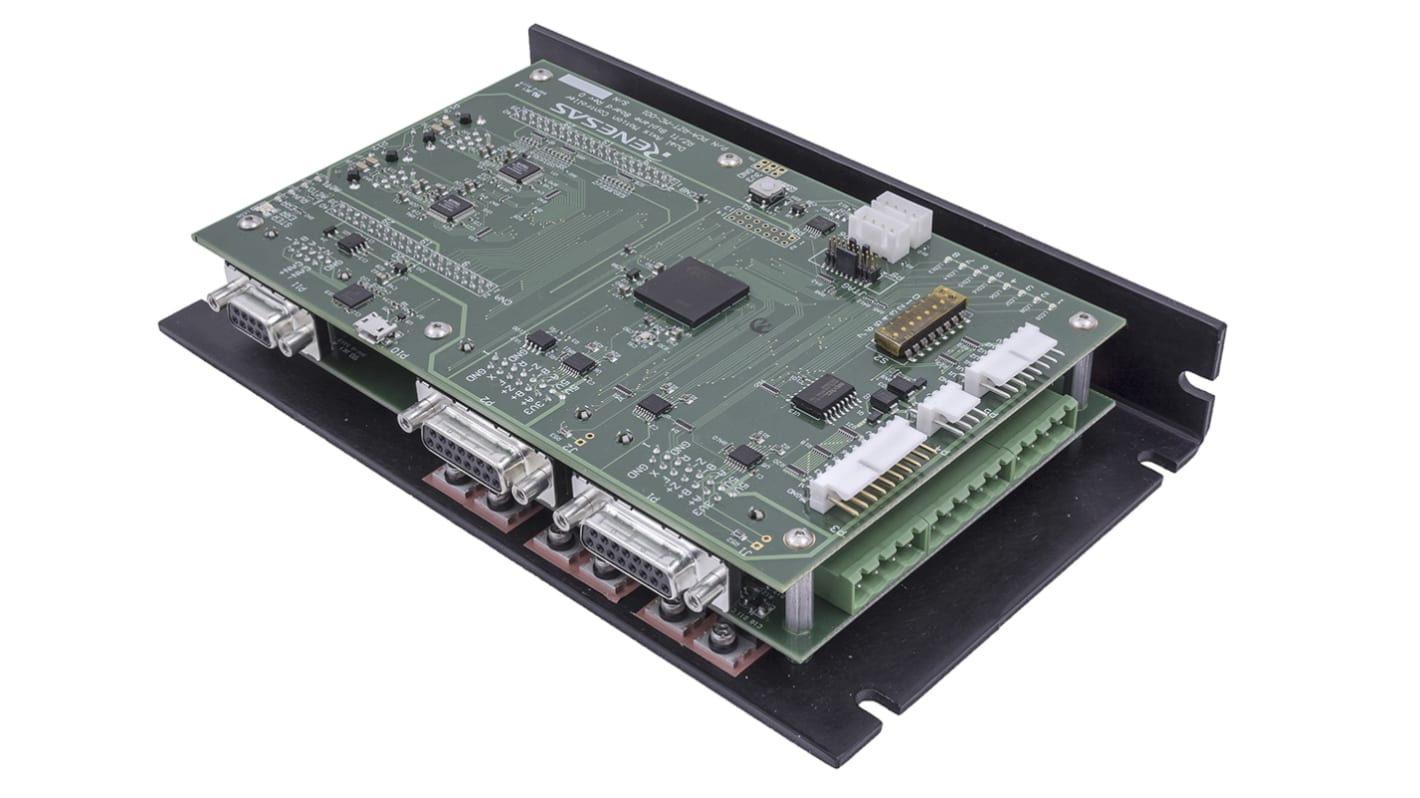 Renesas Electronics RZ/T1 Motion Control Solution Kit 2 Ethernet-Anschlüsse, CAN, UART, USB Microcontroller Development