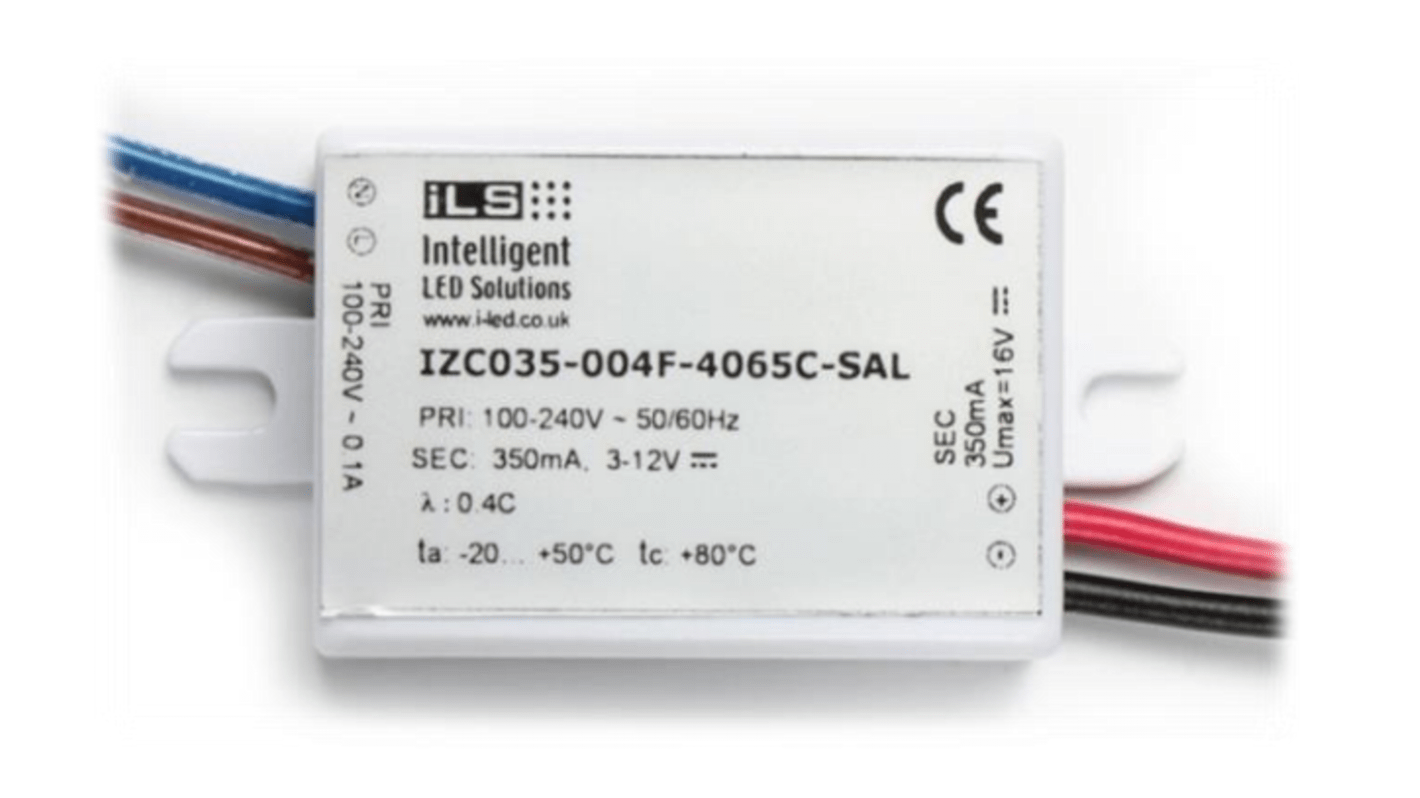 IZC070-004F-4065C-SAL | ILS LED Driver, 2 → 6V Output, 4W Output, 700mA ...