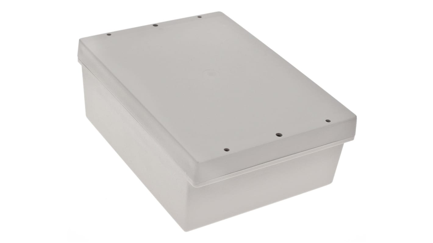 Caja RS PRO de ABS Gris, 198.05 x 144.7 x 72.25mm, IP65, Apantallada