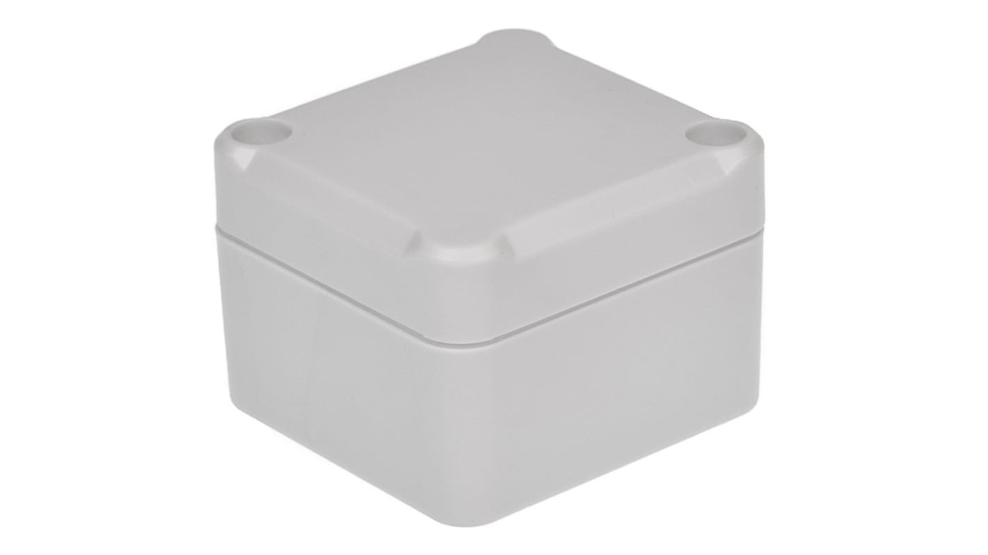 Caja RS PRO de ABS Gris, 63.15 x 57.1 x 36.65mm, IP65, Apantallada