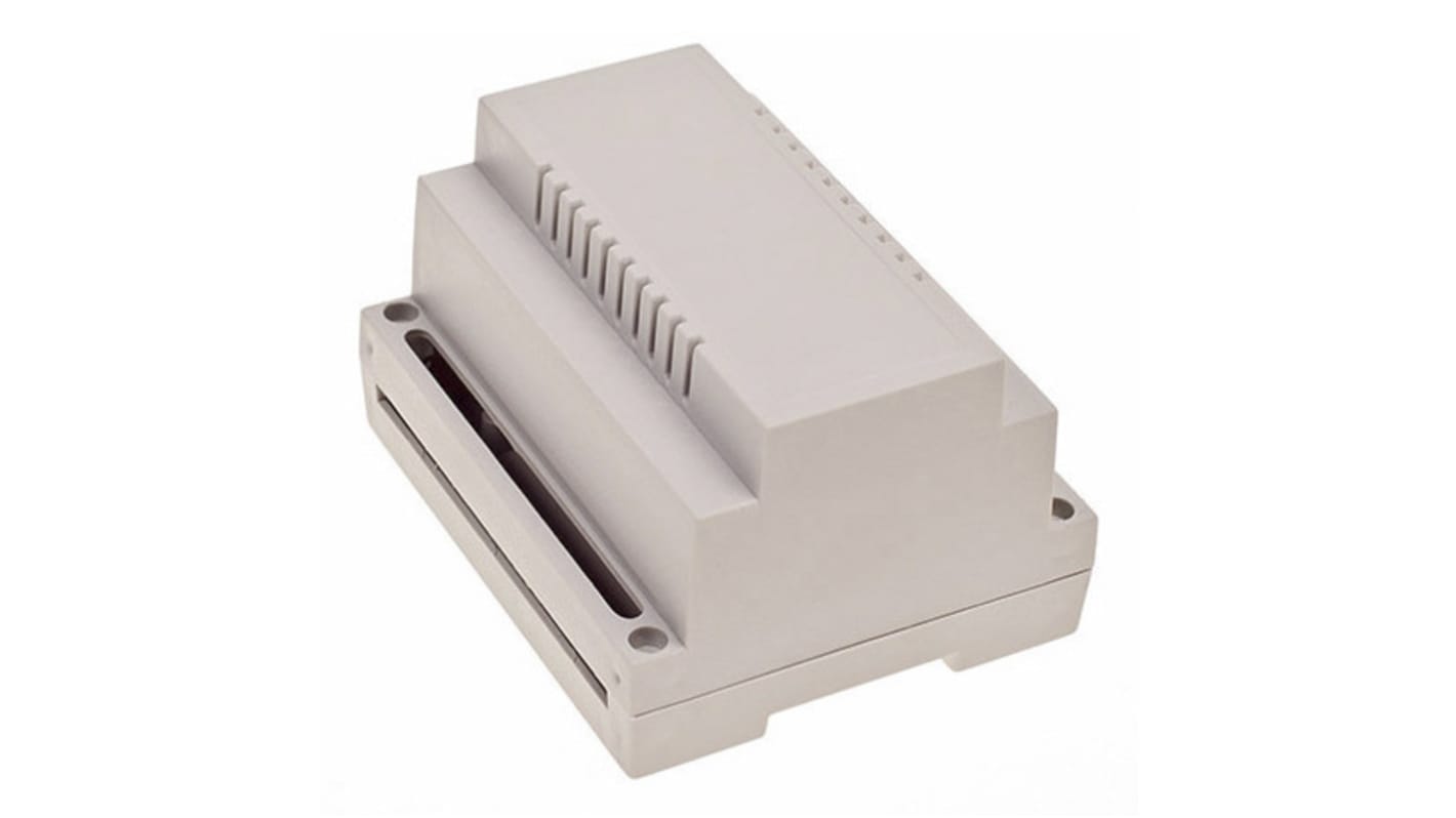 RS PRO Modular Enclosure Enclosure Type, 107.0 x 89.0 x 65.6mm, ABS DIN