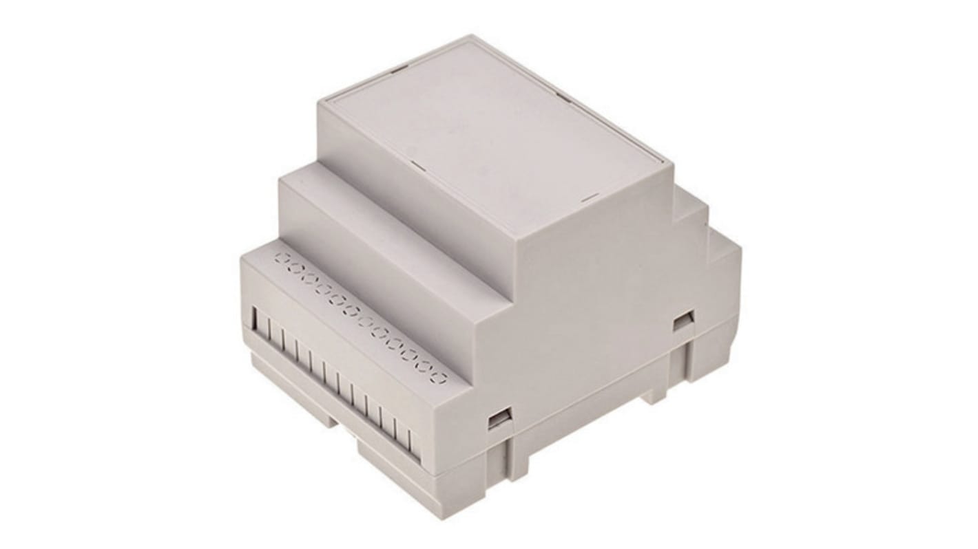 RS PRO Modular Enclosure Enclosure Type, 70.0 x 90.0 x 65.0mm, ABS DIN Rail Enclosure