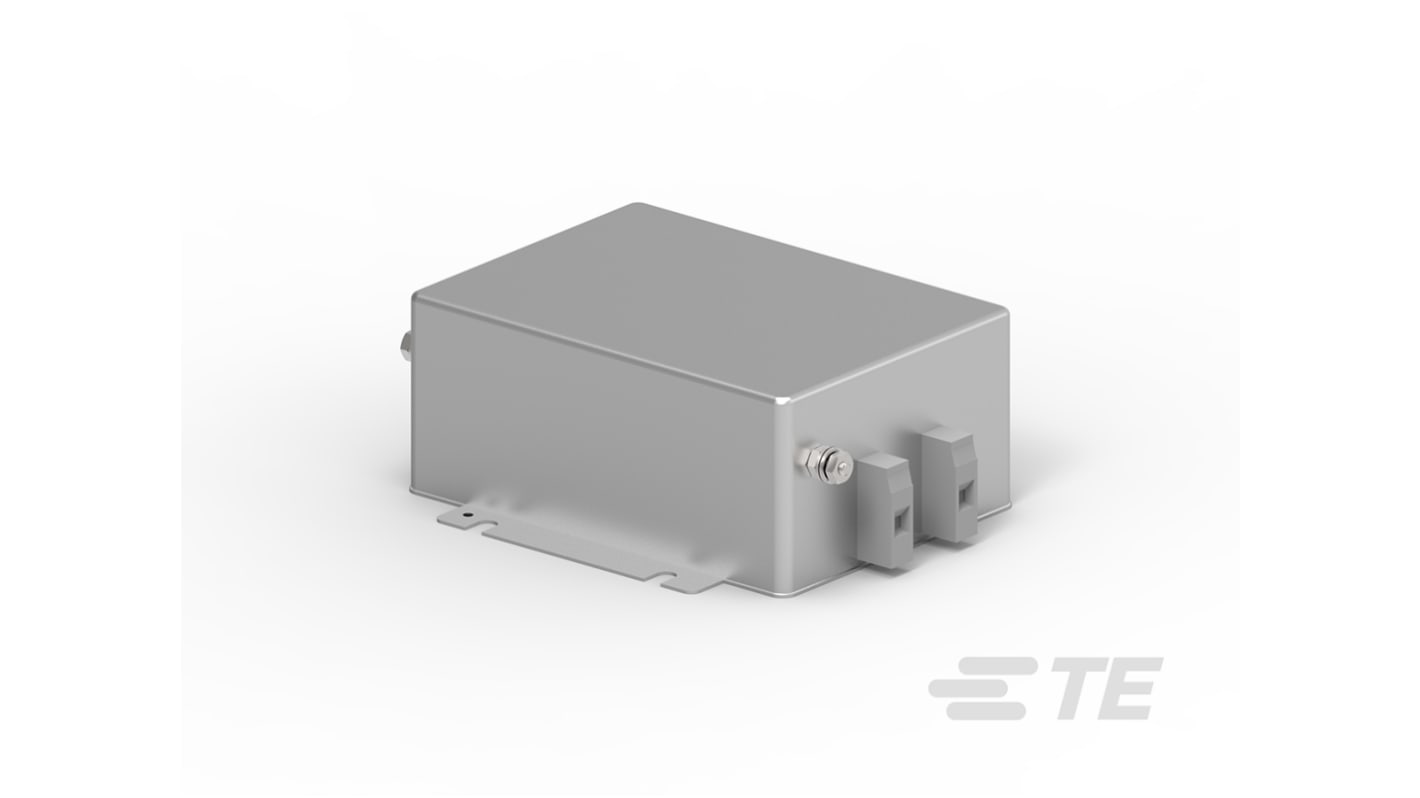 TE Connectivity, Corcom FC 50A 250 V ac 50/60Hz, Flange Mount Power Line Filter, Terminal Block, Single Phase