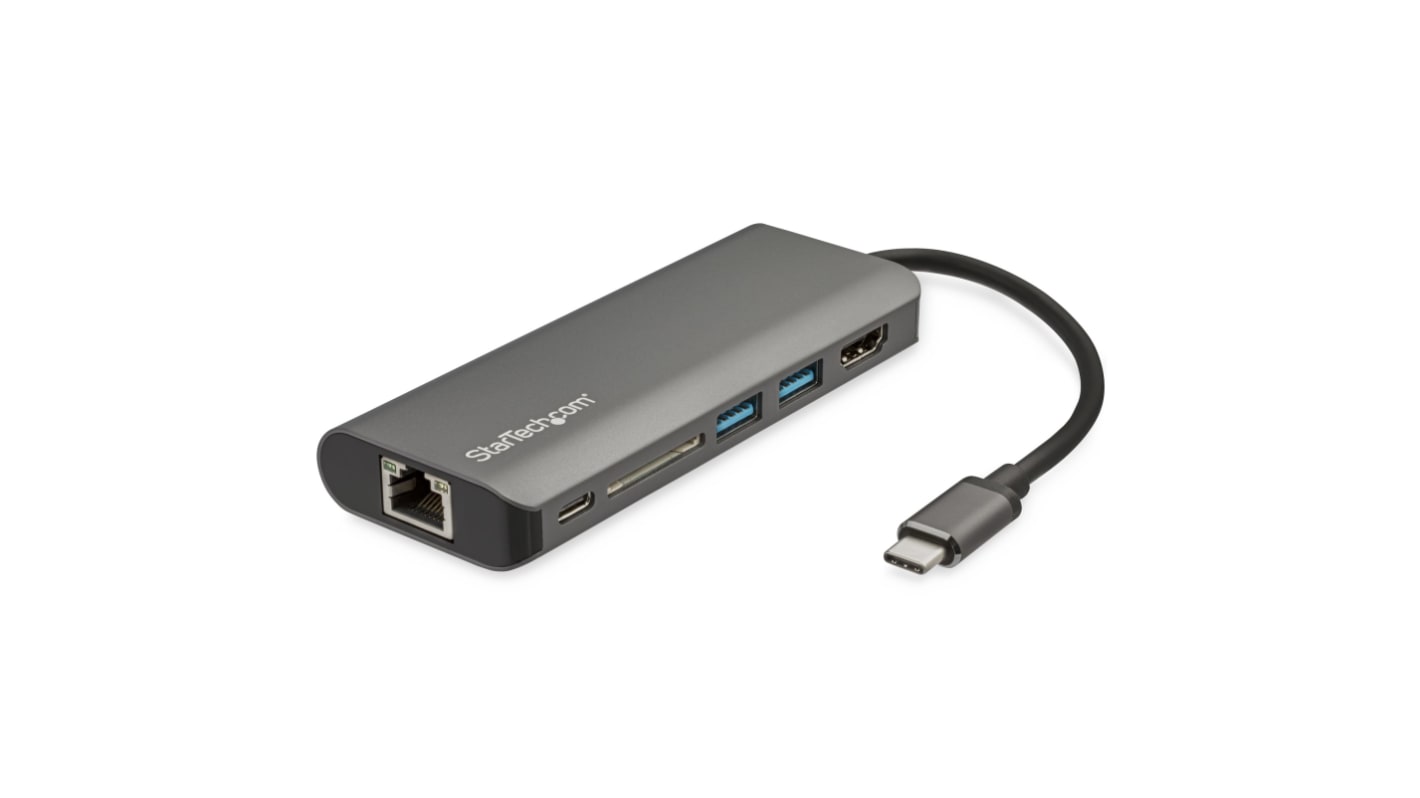 4K USB-C Dokkolóállomás, HDMI 3 x USB port