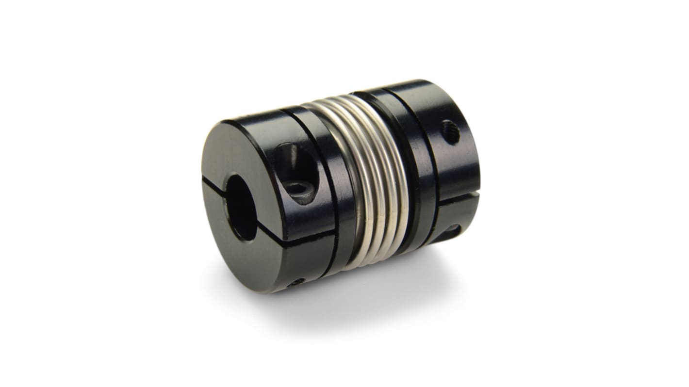 Ruland Beam Coupling, 15mm Outside Diameter, 6mm Bore, 27.2mm Length Coupler