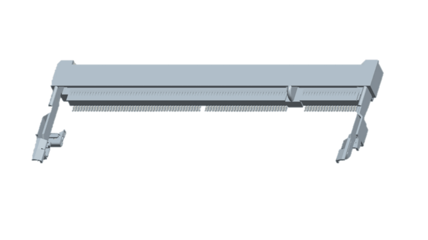 Connecteur DIMM SO, pas de 0.6mm, 200 voies, montage CMS, Angle droit