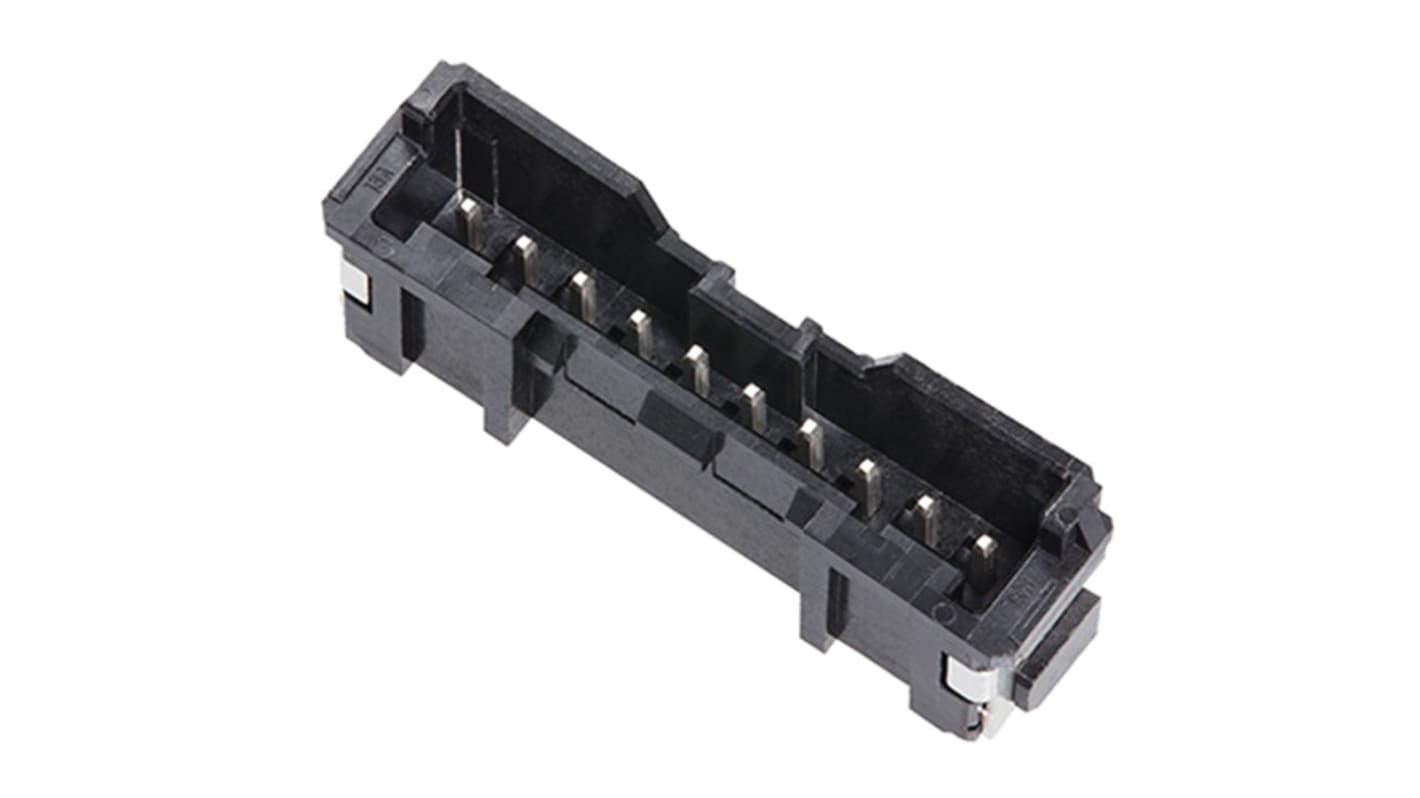 Molex Micro-Lock PLUS Series Straight Surface Mount PCB Header, 4 Contact(s), 2.0mm Pitch, 1 Row(s), Shrouded