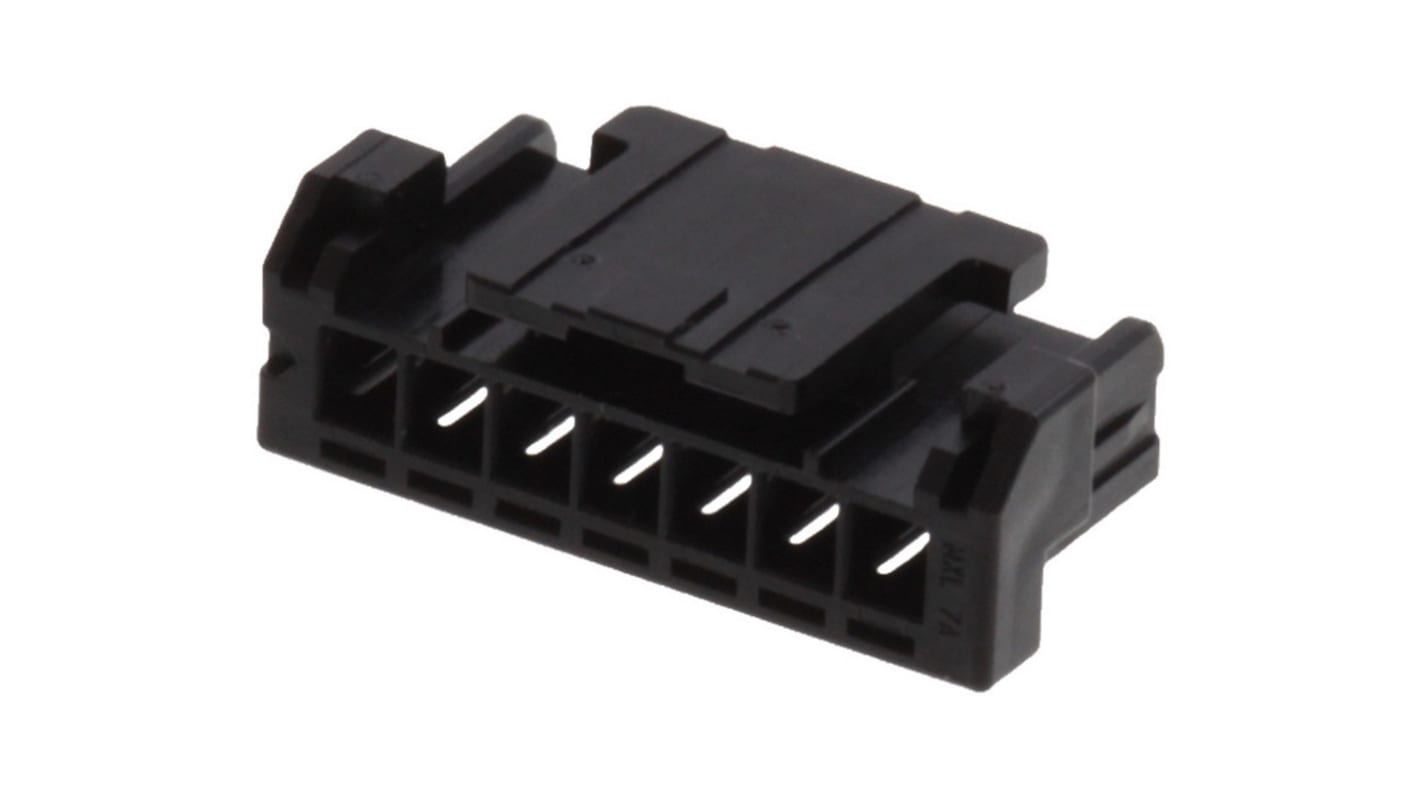 Molex Micro-Lock Plus Crimpsteckverbinder-Gehäuse Buchse 2mm, 7-polig / 1-reihig, Kabelmontage für Terminal 505572