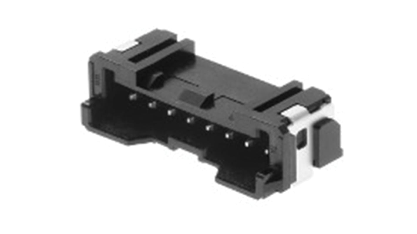 Molex Micro-Lock PLUS Series Right Angle Surface Mount PCB Header, 5 Contact(s), 2.0mm Pitch, 1 Row(s), Shrouded