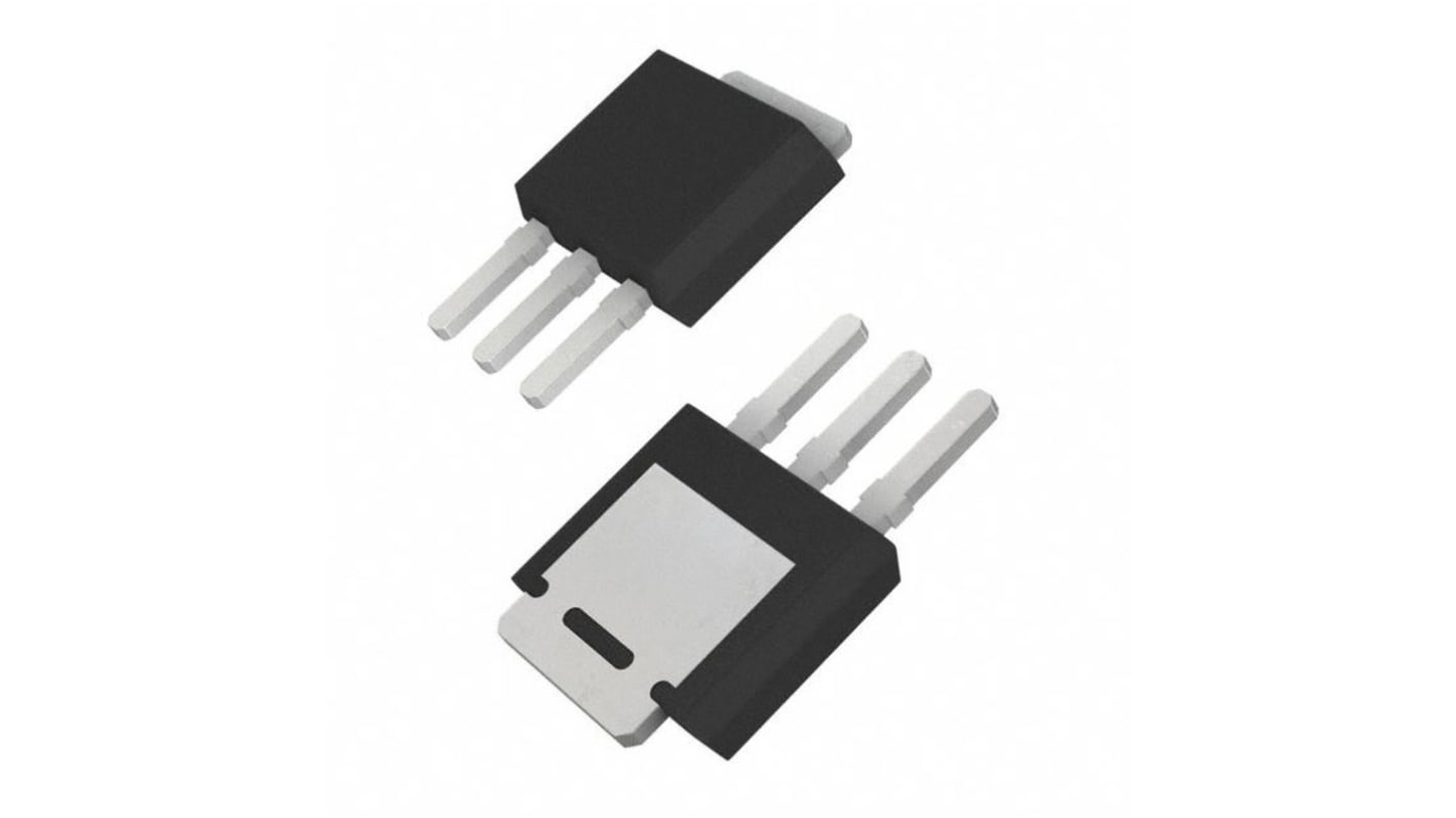 onsemi MJD117-1G SMD, PNP Digitaler Transistor –100 V, DPAK (TO-252) 3 + Tab-Pin