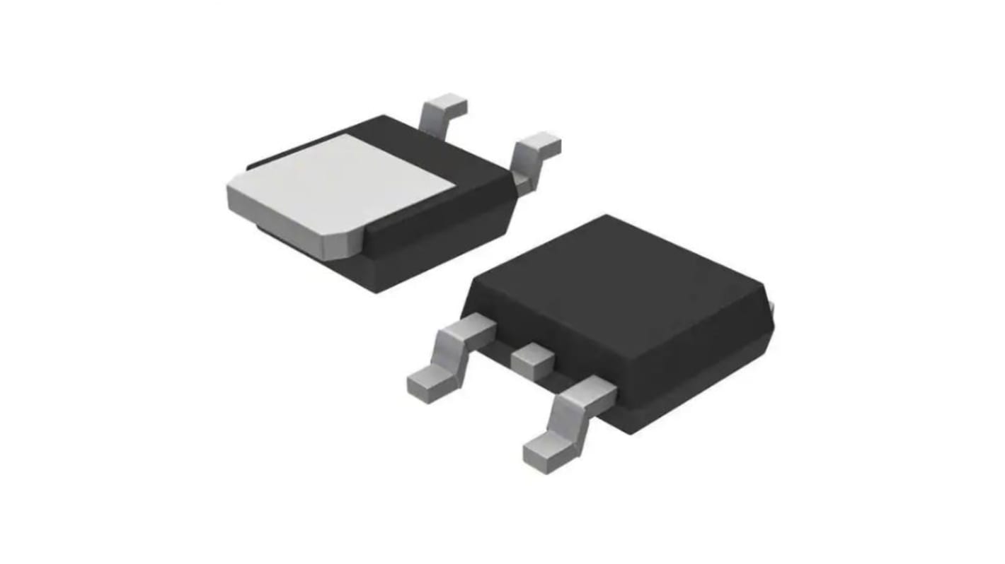 onsemi 電圧レギュレータ リニア電圧 1.2 → 37 V, 3 + Tab-Pin, LM317MBDTRKG