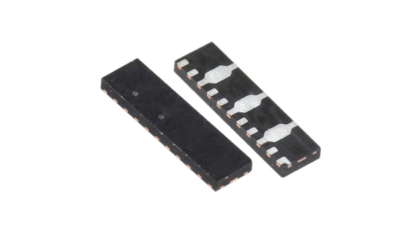 Array di protezione ESD onsemi, Unidirezionale, , SMD, bloccaggio 8.1V, breakdown 5.5V, UDFN