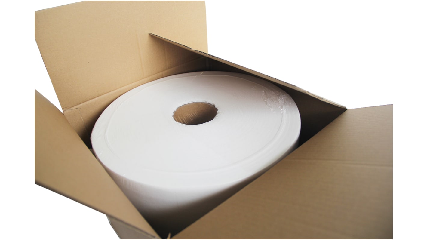 RS PRO Rolled White Paper Towel, 340 x 310mm