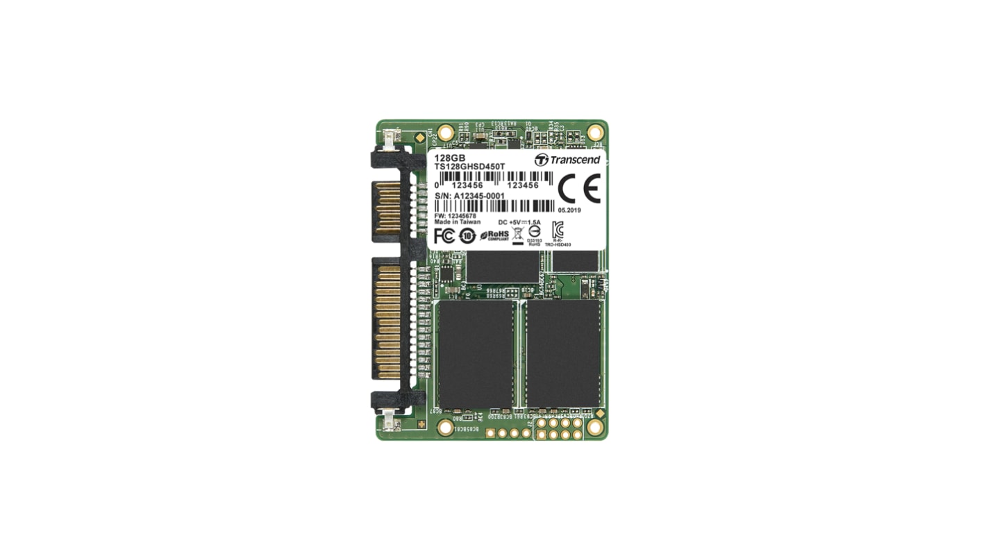 Disque SSD 128 Go Half-Slim SATA III HSD450T