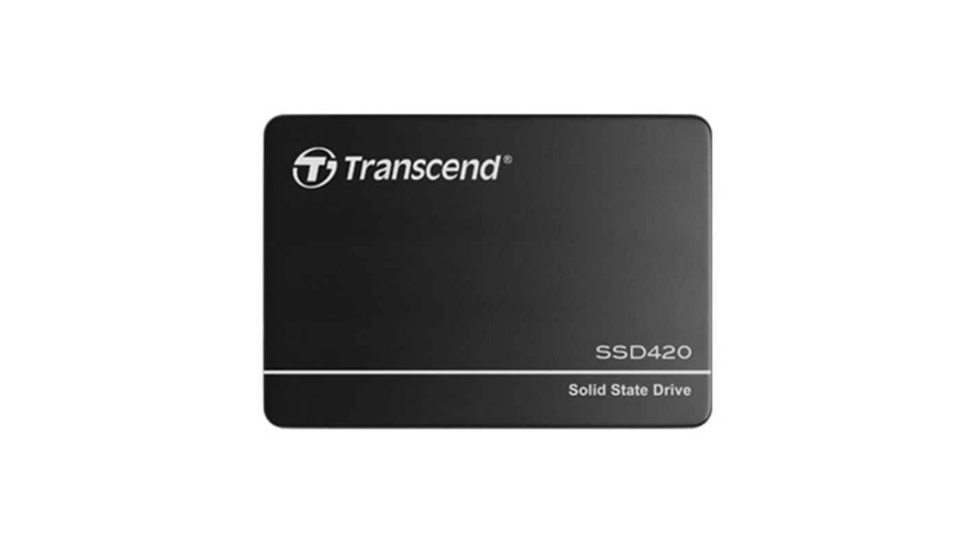 Disco duro SDD interno 2,5 pulg. Transcend de 16 GB, SATA III, MLC, para aplicaciones industriales