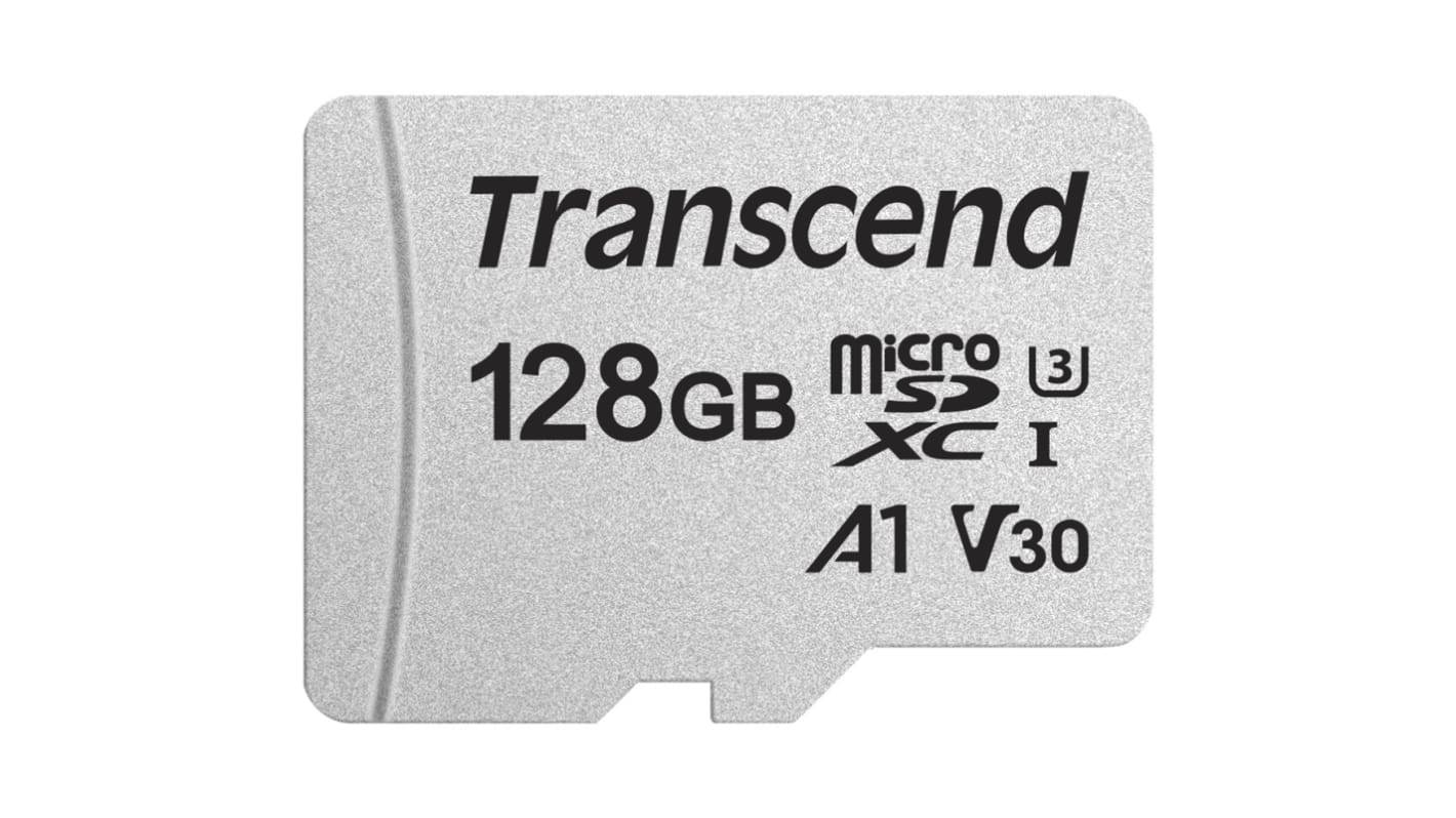 Transcend マイクロ SDMicroSD,容量：128GB TLCTS128GUSD300S