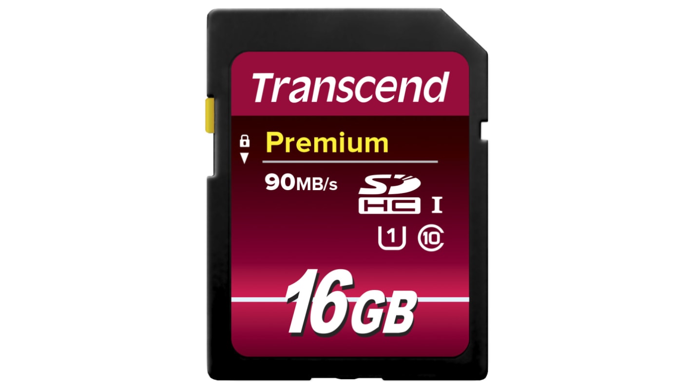 Transcend SD-kártya SDHC 16 GB HC Premium -25 → +85°C