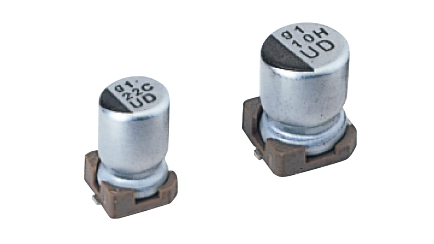 UUD1H100MCL1GS | Condensateur Nichicon série UD, Aluminium ...