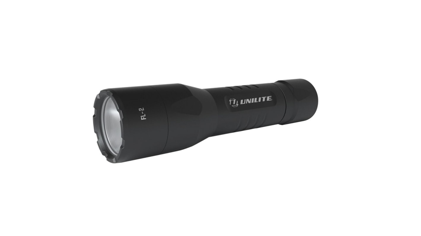 Lampe torche Unilite LED non rechargeable, Noir, 220 lm, IP67