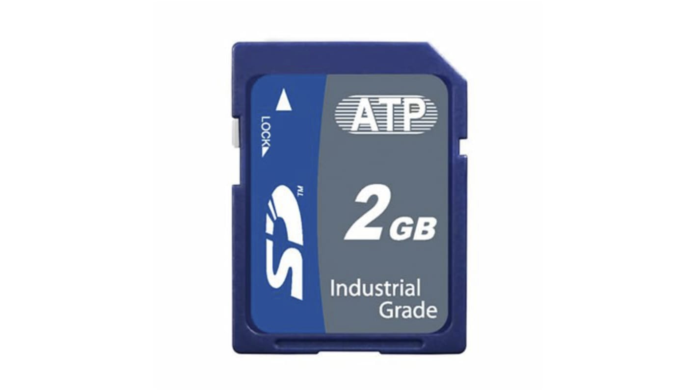 AF2GSDIZAFXM ATP Industrial Grade SD SDKarte 2 GB Class 10, UHS1