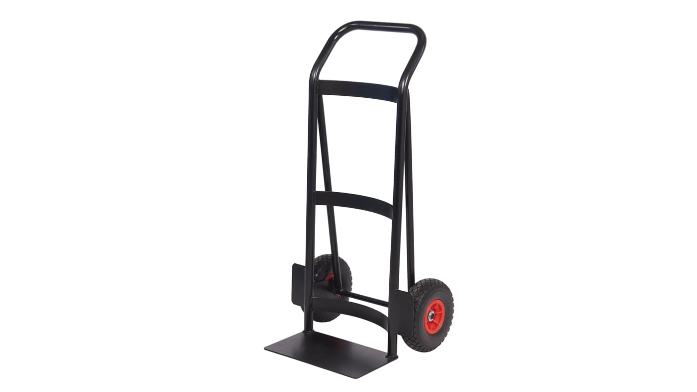 RS PRO Sackkarre, max. 240kg, Rad ø 250mm, Raue Einsätze H.: 1100mm